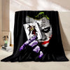 6 Sizes Clown Joker Printed Blanket Warm and Soft for Home Travel Blanket Sofa Bedding Camping Picnic Car Office Cover Blanket - Image 2
