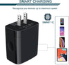 Wall Charger, USB Charger Adapter,  4.8A 4Multi Port Fast Charging Station Power Base Block Plug Cube Brick for Iphone 17 16 15 14 SE 13 12 11Pro Max/X/Plus, Samsung A16/A17/S25/S24 Kindle Plug - Image 3