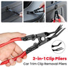 Panel Clip Pliers,Easily Removes Trim and Upholstery Clips and Fastenersprevents,Clip Removal Plier,Damage to Trim And. - Image 2