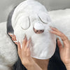 Facial Wrap, Hot Towel Mask, Reusable Facial Steamer for Hot and Cold Skin Care, Moisturizing Facial Steamer - Image 1