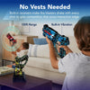 Best Choice Products Set of 4 Rechargeable Laser Tag Blasters, No Vests Needed W/ Docking Station, 4 Settings - Image 4